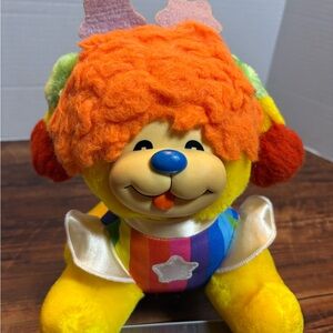 PUPPY BRITE - Vintage 1983 Rainbow Brite Plush Dog - Hallmark Mattel